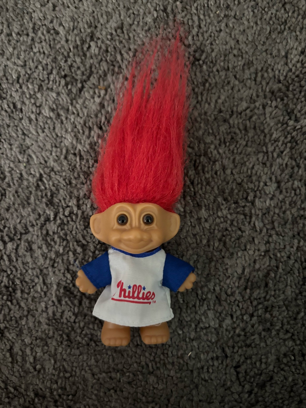 Vintage 90s Russ MLB Philles Troll Figure Collectible